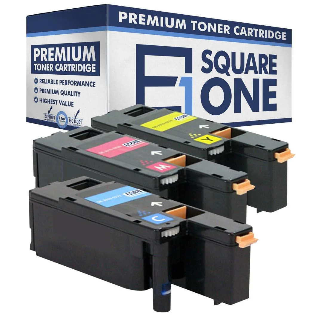 eSquareOne eSquareOne S1-DE-3310778-CMY 3-Pack Toner Cartridge Cyan Magenta Yellow 1400 Pages — product photo