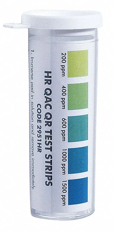 Lamotte Lamotte 2951HR QAC Test Strips 200-1500 PPM PK50 — product photo