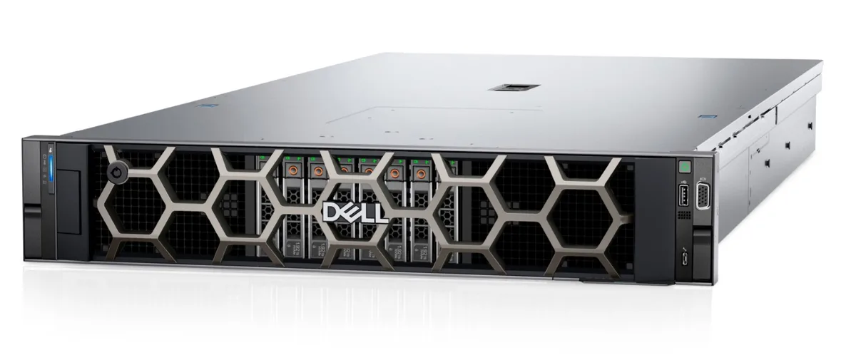 DELL DELL PowerEdge R760xa 2U rack server 32 DDR5 slots 12 GPU support — product photo
