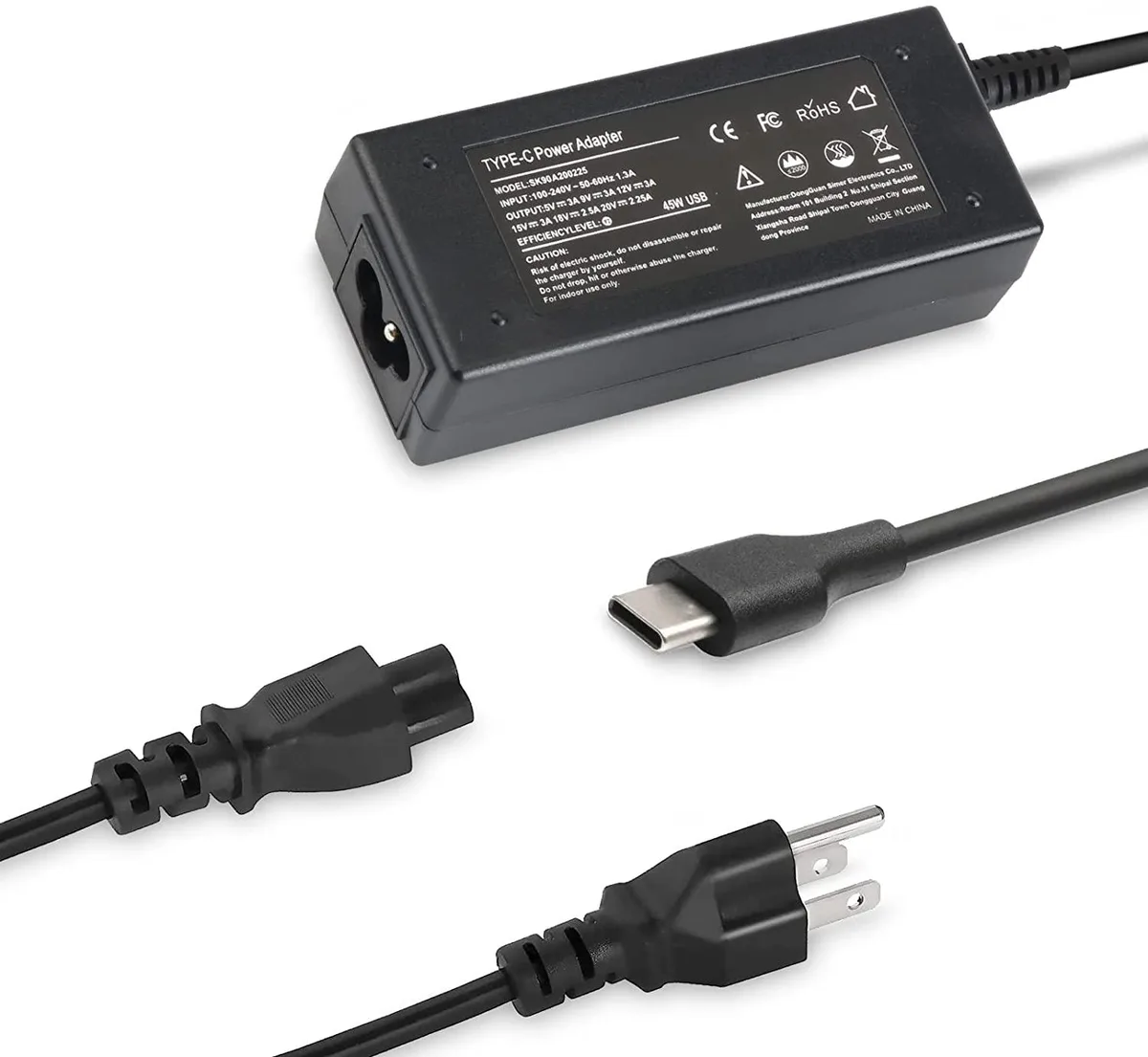 myVolts myVolts 45W USB-C Laptop Charger AC Adapter — product photo