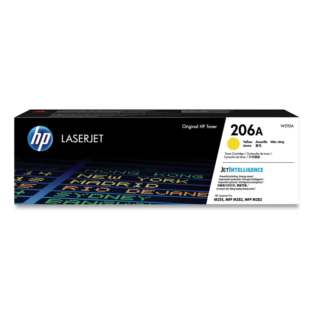 HP HP 206A W2112A Yellow Toner Cartridge 1250 Pages — product photo