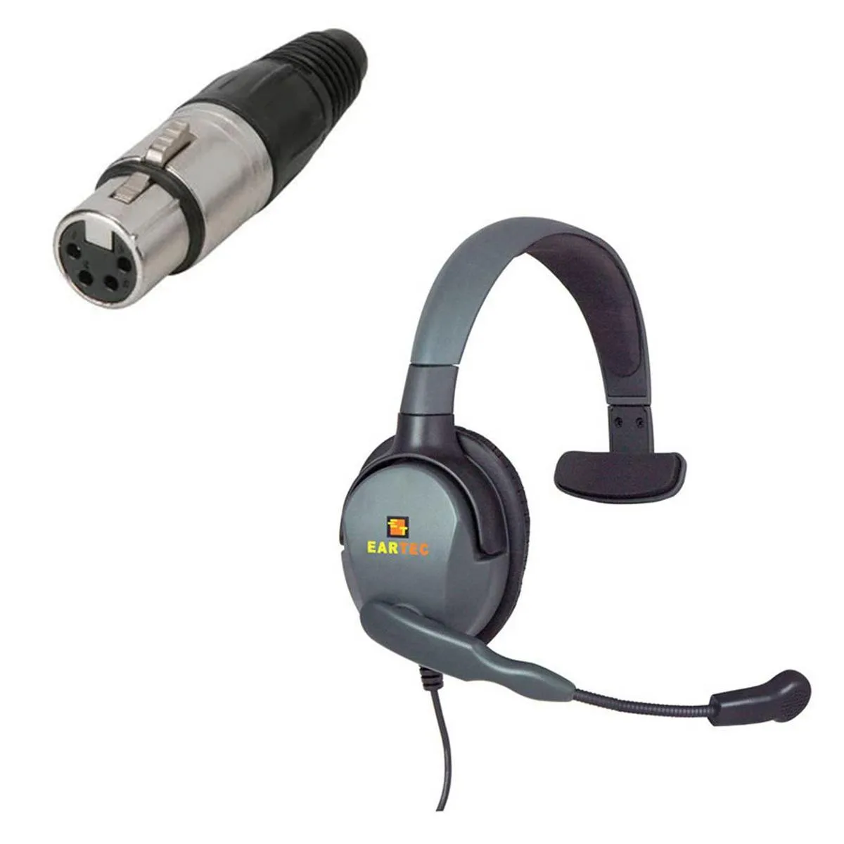 Eartec Eartec Max4G Midweight Single-Ear Headset 5-Pin XLR Female — product photo