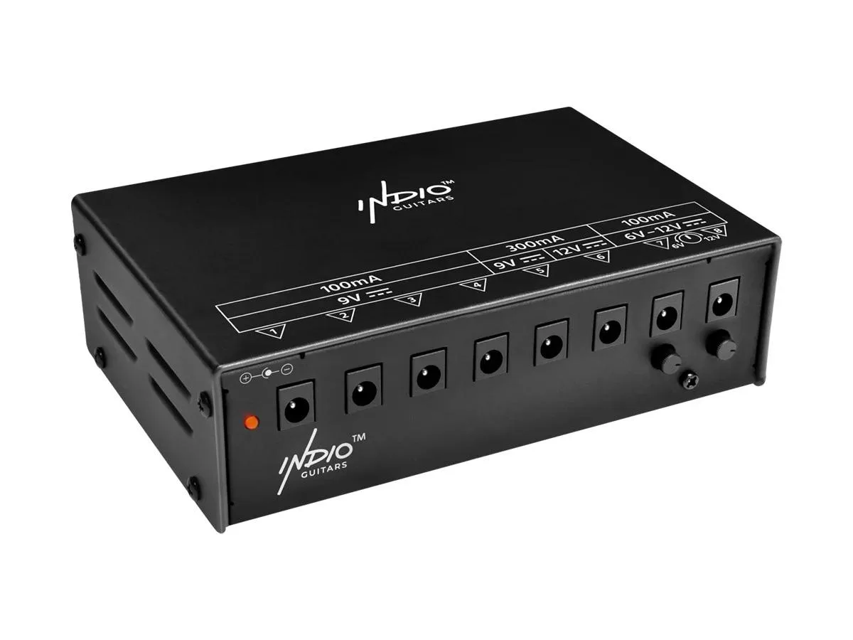 Monoprice Inc. Monoprice Inc. 600062 Power Block 8-output isolated guitar pedal power supply — product photo