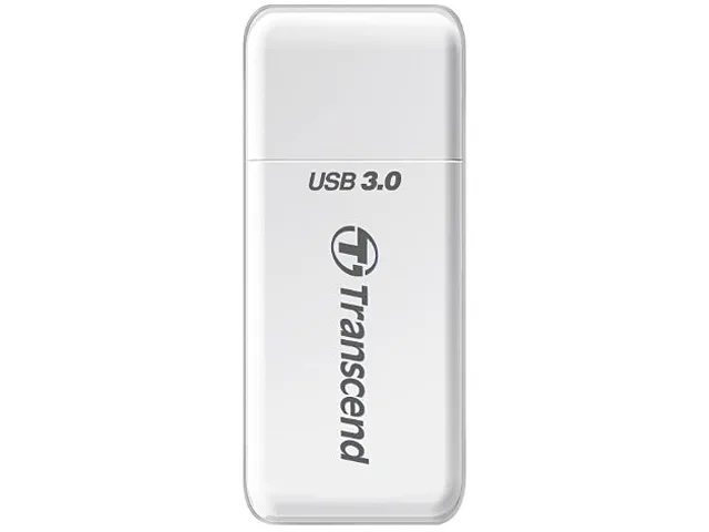 Transcend Transcend TSRDF5W USB 3.0 card reader white — product photo