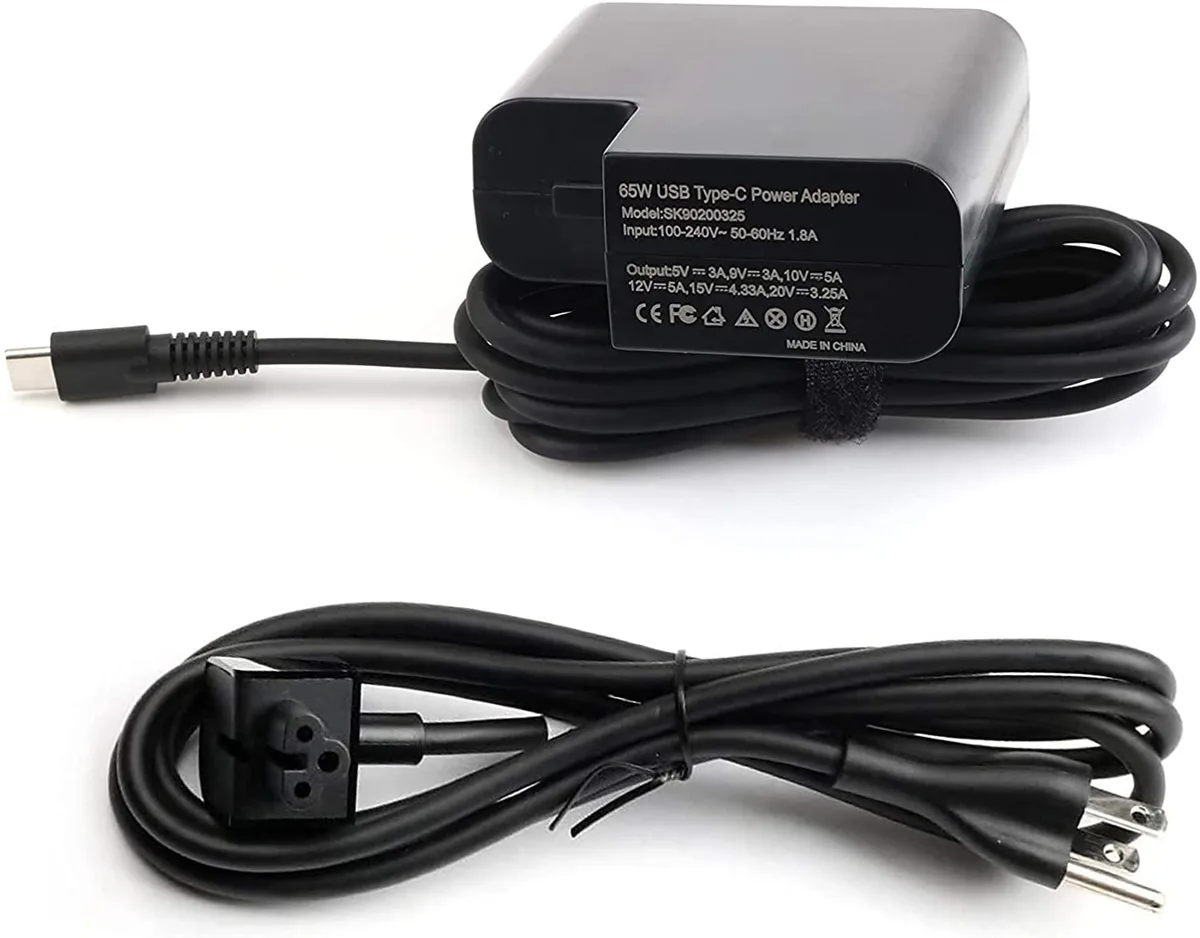myVolts myVolts 65W USB-C Laptop Charger for HP Spectre x360 13 Series — product photo