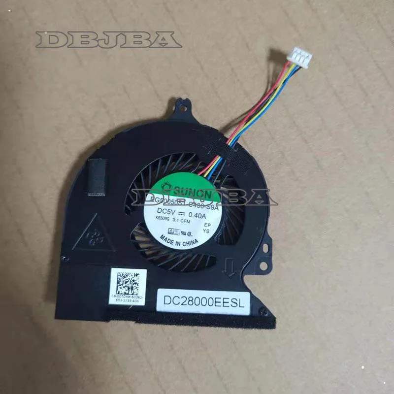 DBTLAP DBTLAP CPU Cooling Fan for DELL Latitude E5250 P25S 0DTDHM — product photo