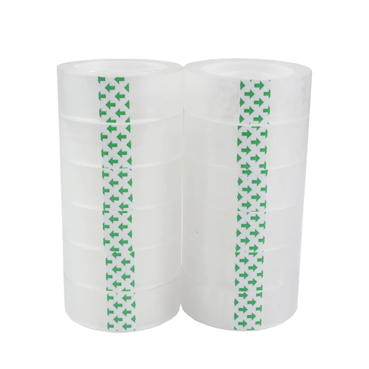 Aacehlh Transparent Tape 12 Rolls 18 mm x 25.4 m 2.5 cm Core — product photo