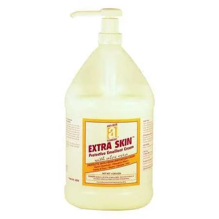 White 1 gal bottle of protective hand coating 58030