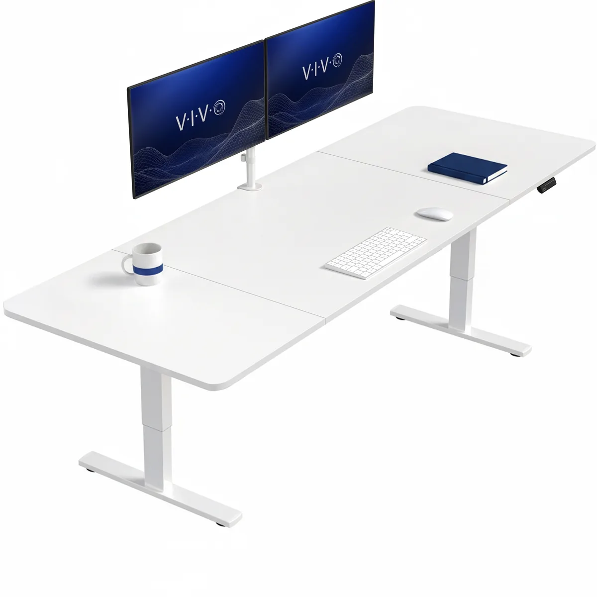 VIVO VIVO Electric 83 x 30 Standing Desk White 220 lbs — product photo