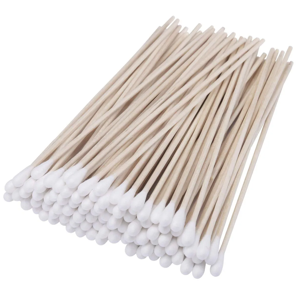  Tbestmax 6" Cotton Swabs Wooden Handles 500 Count — product photo