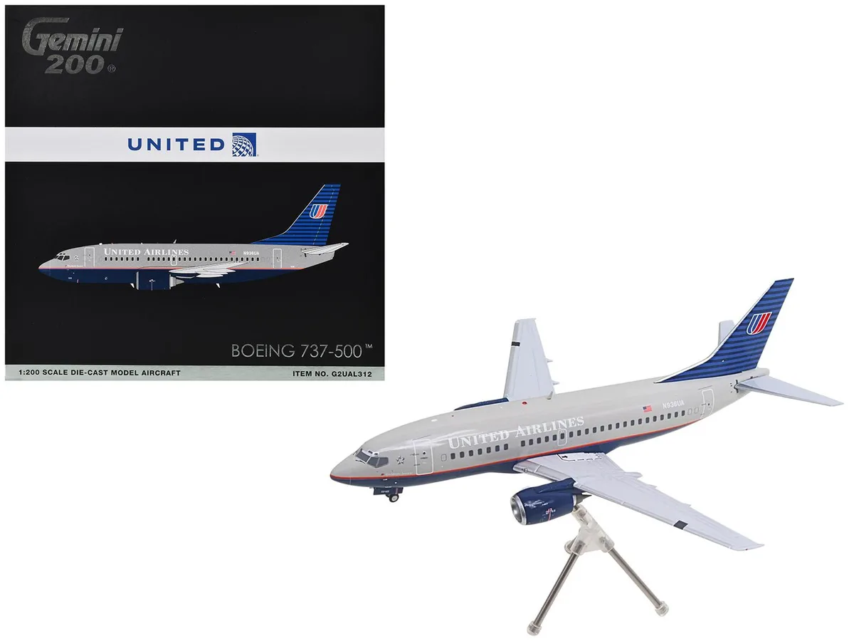 GeminiJets GeminiJets Boeing 737-500 United Airlines N936UA 1/200 Diecast — product photo