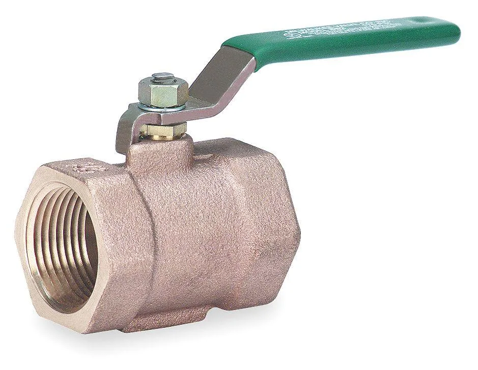 Milwaukee Valve Milwaukee Valve BB2-100 1-1/4 in Bronze FNPT Disc Valve — product photo