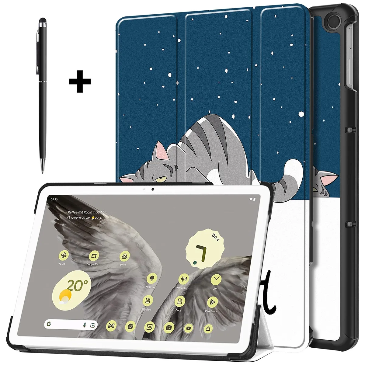 Werleo Werleo 11 Inch 2023 Tablet Case Lazy Cat — product photo