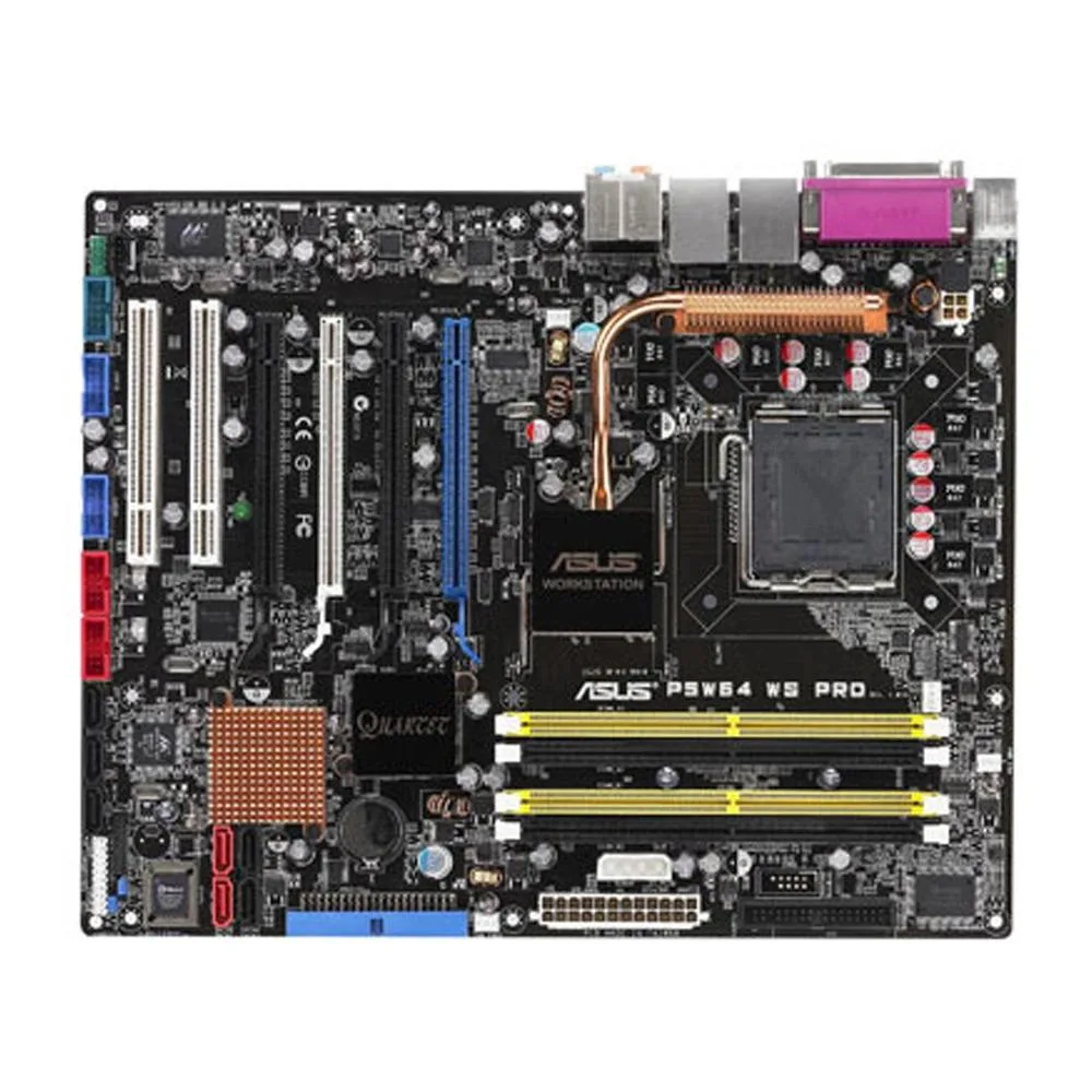 ASUS ASUS P5W64 WS PRO Intel 975X DDR2 8GB ATX motherboard — product photo