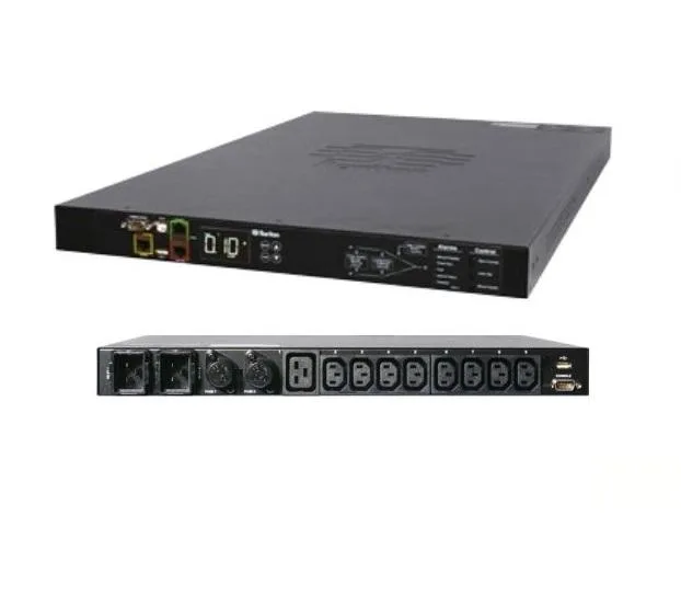 Raritan Raritan PX3TS-1876CR 1U 1-Phase 208V 3300VA PDU 8xC13 1xC19 C20 In — product photo