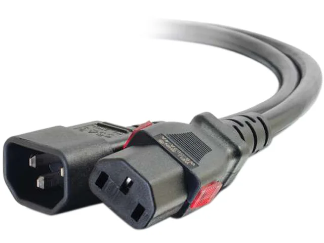 Cables To Go Cables To Go 10360 computer power cord C14 to C13 10A 250V black — product photo