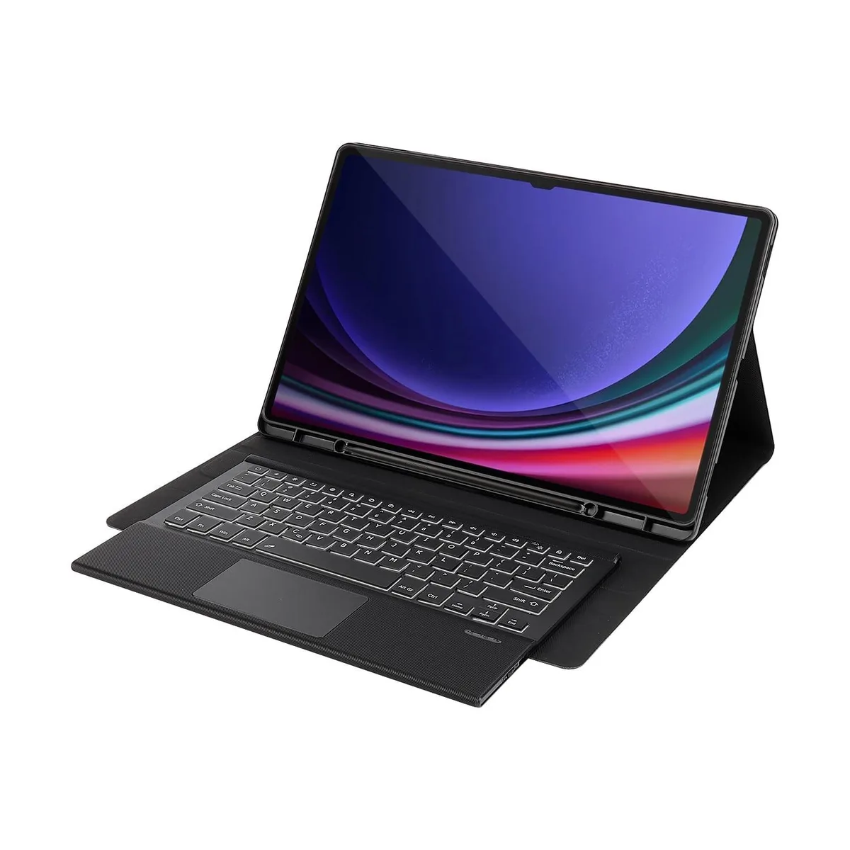 BoYata BoYata Navigate Series Case with TrackPad for Galaxy Tab S10/S9 Ultra Black TB00341 — product photo