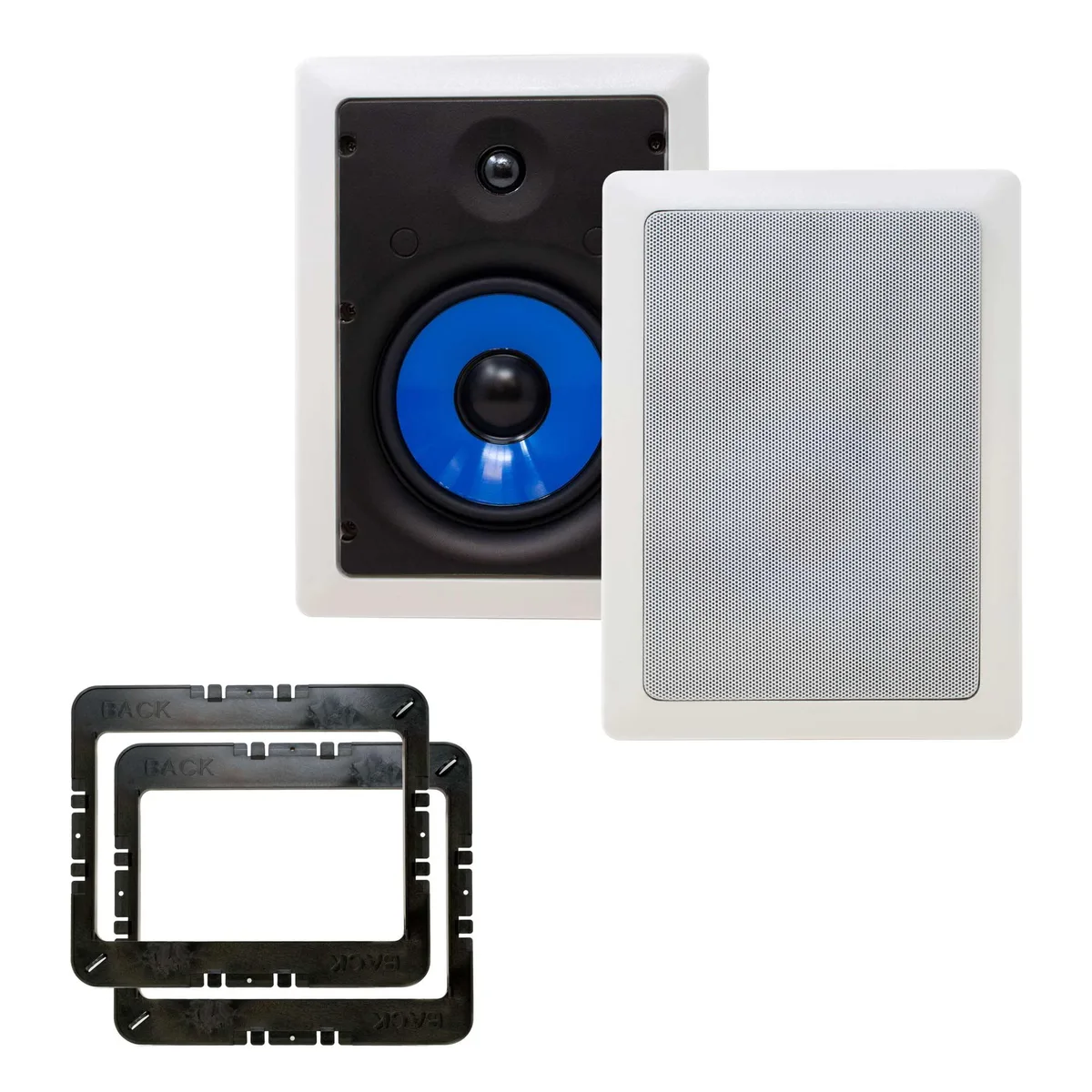 Legrand Legrand HT5651 5000 Series 6.5" In-Wall Speakers Pair with Brackets — product photo