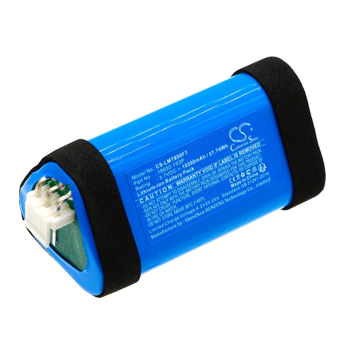 Cameron &amp; Co Cameron &amp; Co DS-CS-LMT800FT 3.7 V 10200 mAh Li-ion battery blue — product photo