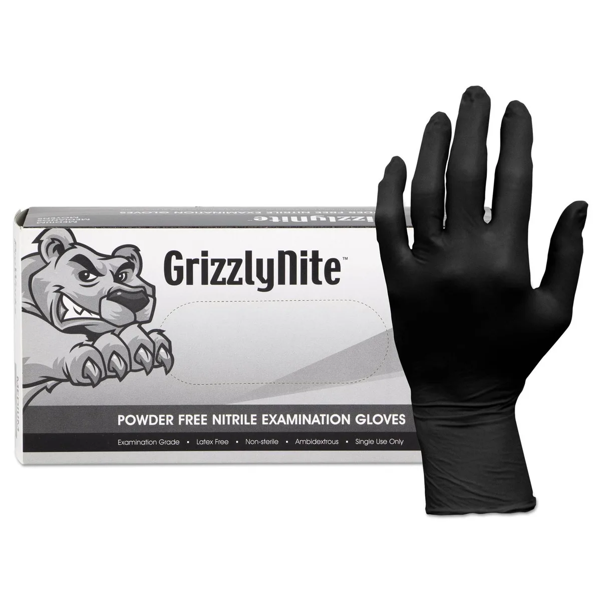 HOSPECO HOSPECO ProWorks GrizzlyNite Nitrile Gloves X-Large 100/Box 10 Boxes/Carton — product photo