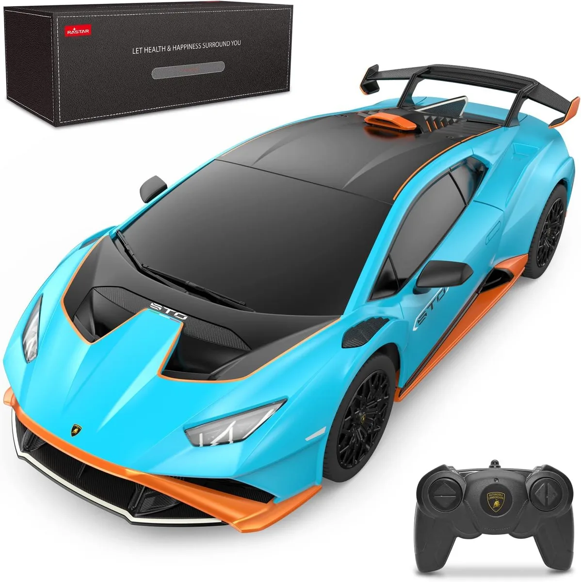 usbroway usbroway Lamborghini Huracan STO RC Vehicle 1:24 Scale Blue — product photo