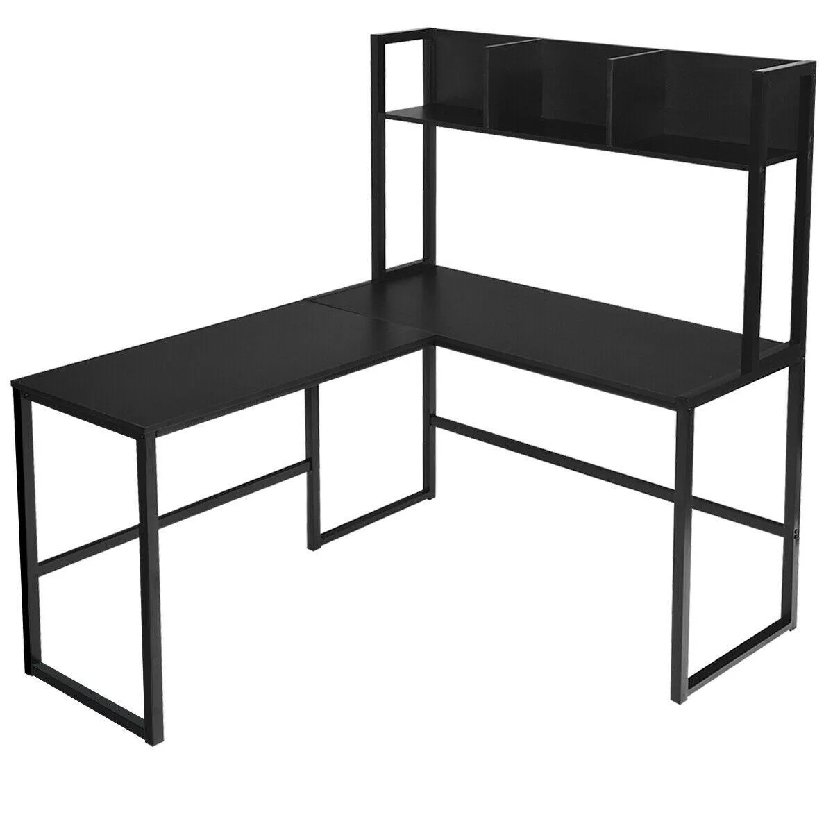 SlickBlue SlickBlue Reversible L-Shaped Corner Desk 55" 220 lbs capacity — product photo