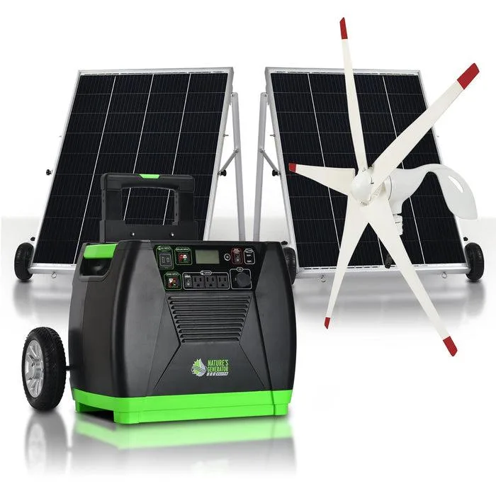 Nature's Generator Nature's Generator Elite 3600W Gold-WE System solar panel — product photo