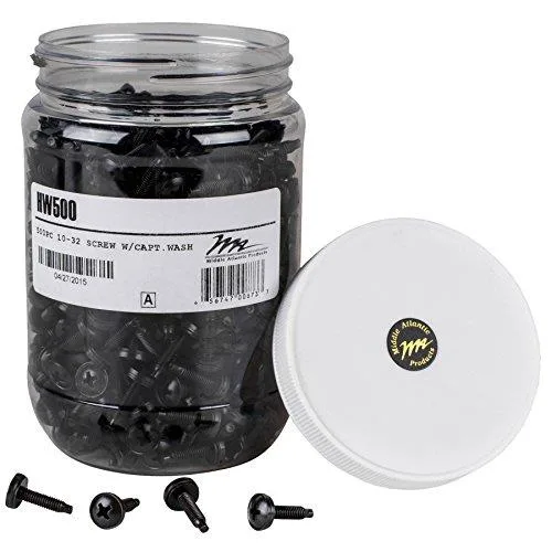 MIDDLE ATLANTIC PRODUCTS MIDDLE ATLANTIC PRODUCTS HW500 Trim Head Screw 10-32 .75 500 — product photo