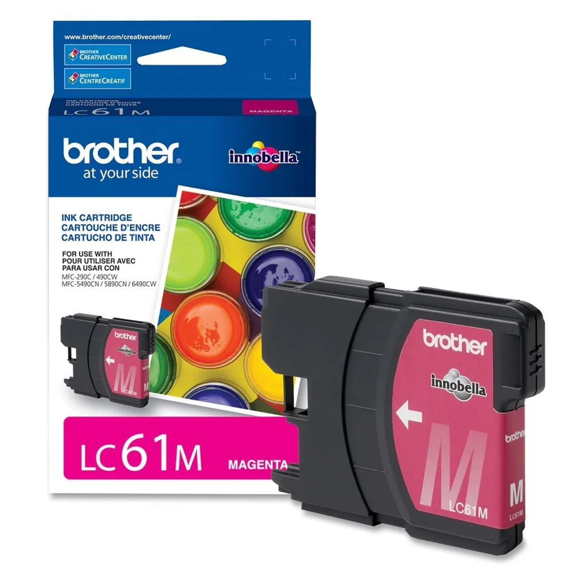 Brother Brother LC61MS Magenta Ink Cartridge (genuine brands) — product photo