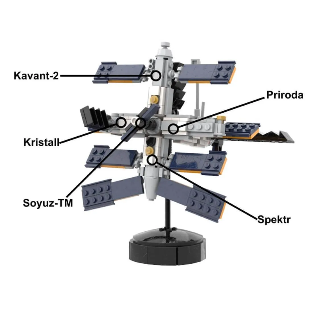 ZITIANYOUBUILD ZITIANYOUBUILD 331 1/220 Scale Spacecraft Educational Building Set — product photo