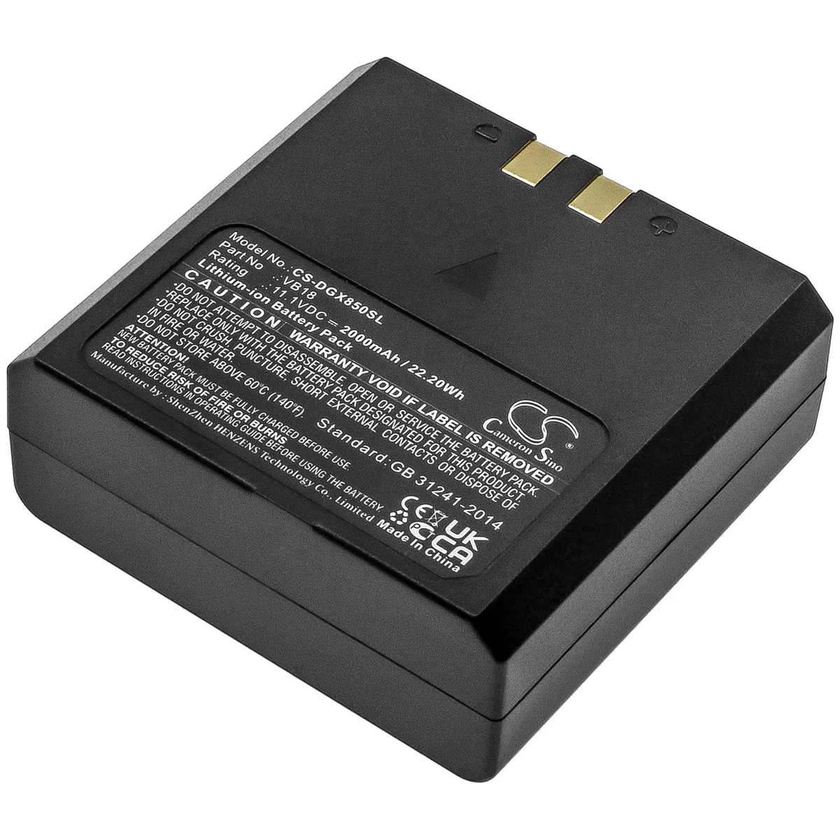 Estry Estry Standard Battery 2000mAh 11.1V for Flashpoint Zoom Li-on R2 TTL VB-18 — product photo