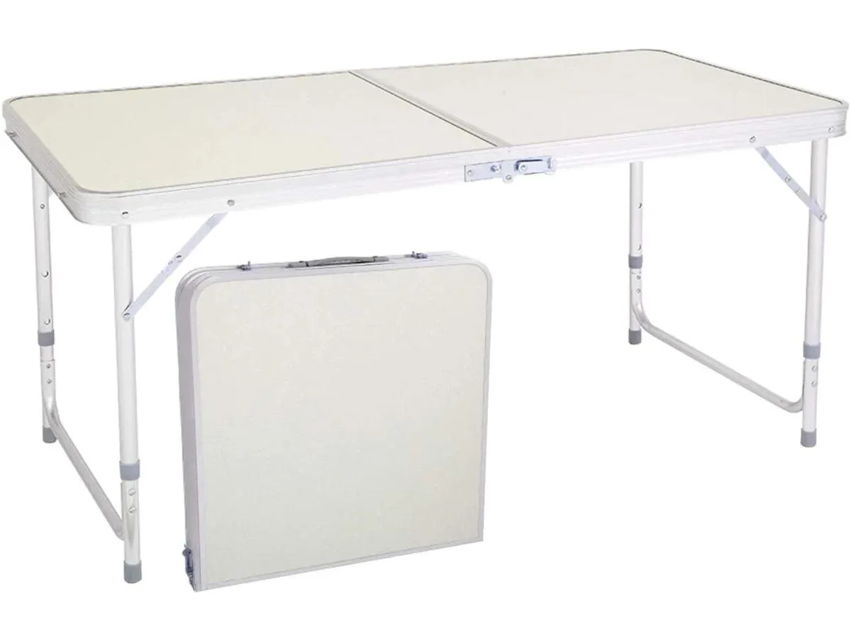Monoprice Inc. Monoprice Inc. 142897 4FT Folding Table 55 62 70 cm 10.45 kg — product photo