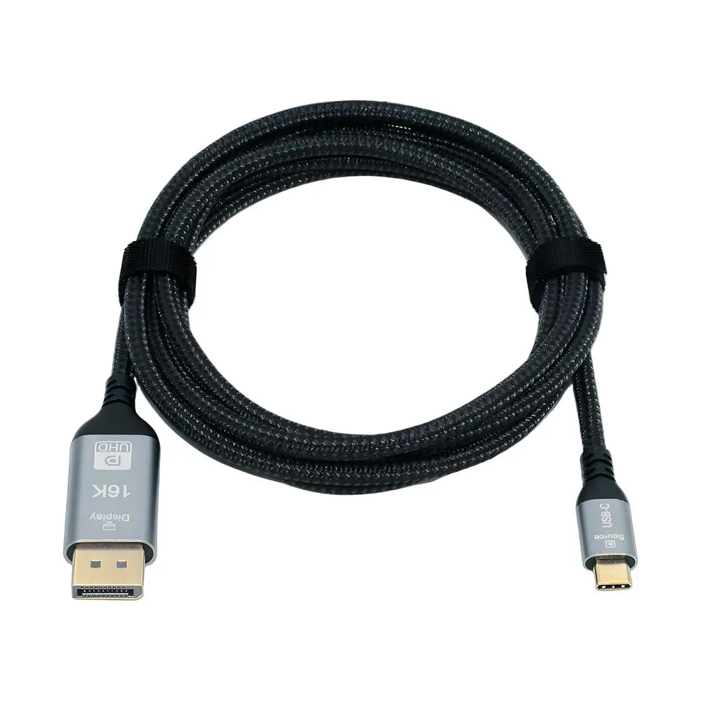 Fervit Fervit USB-C to DisplayPort Cable 2.0m 80Gbps 16K@30Hz — product photo