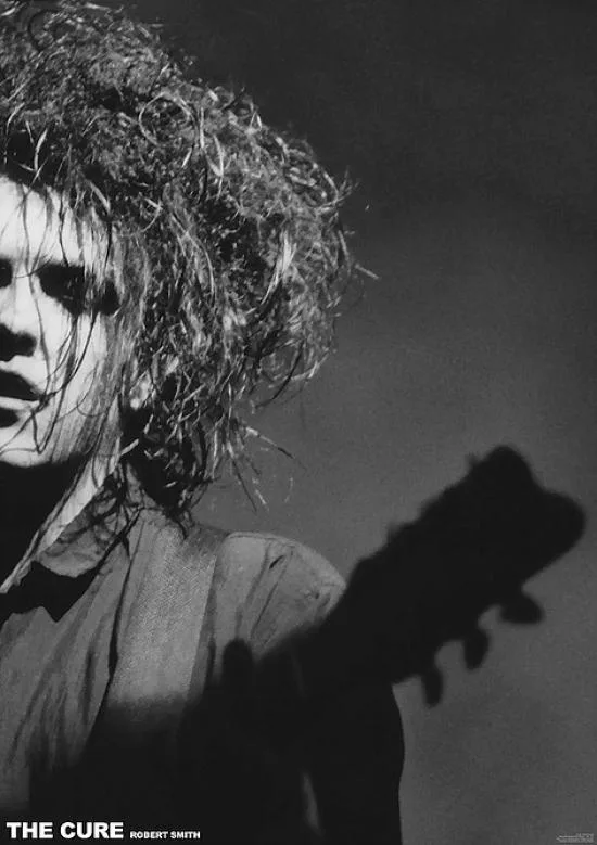 Posterazzi XPS1400 poster 24 x 36 Cure Silhouette Robert Smith premium heavy stock paper