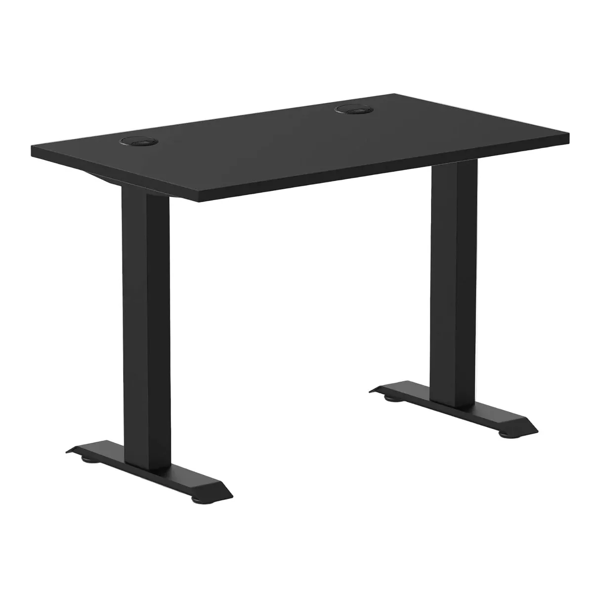 Desky Desky Zero Mini Office Desk Black 40 x 24 in Matte Black — product photo
