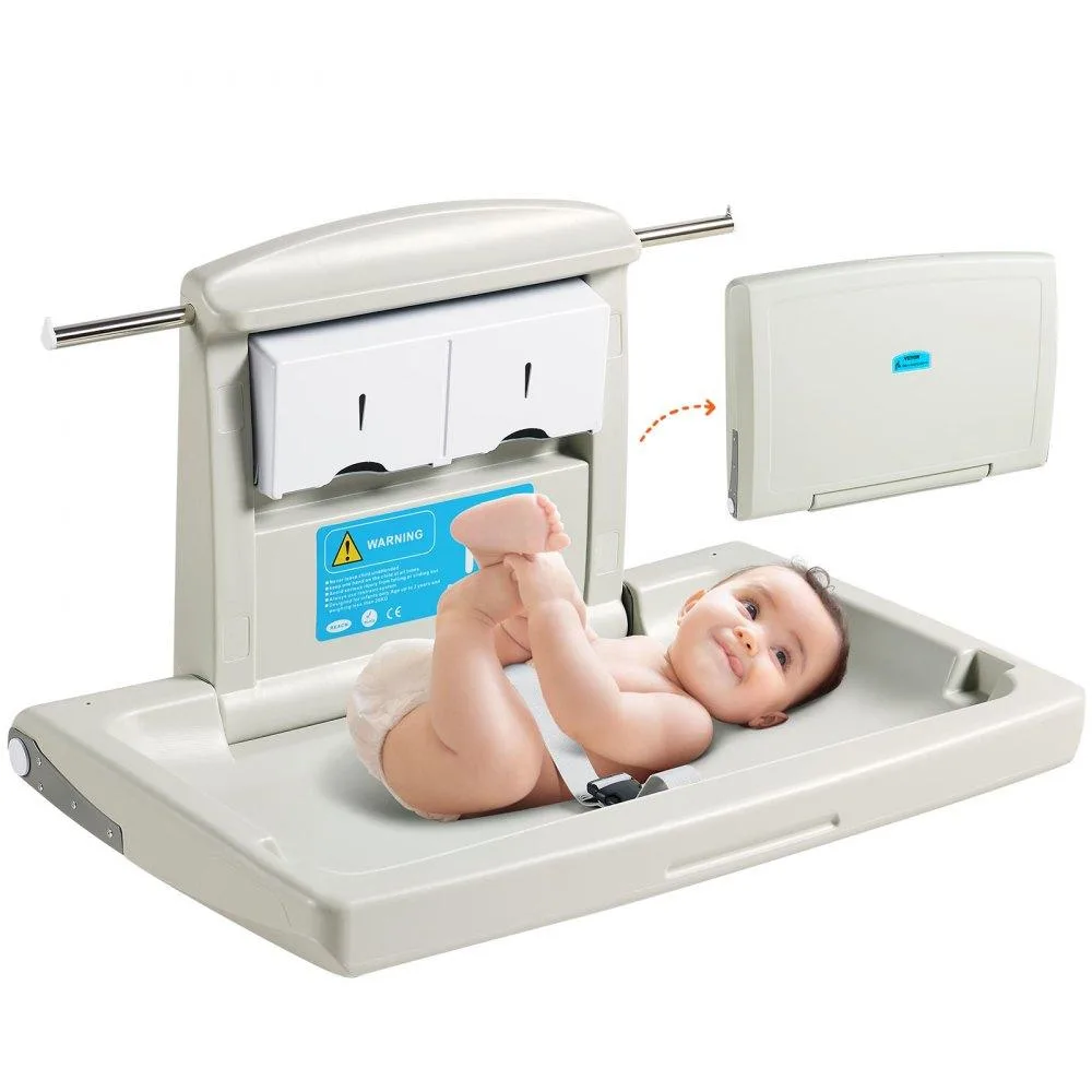 VEVOR VEVOR B2-2 Wall-Mounted Baby Changing Station 860×565×500 mm — product photo