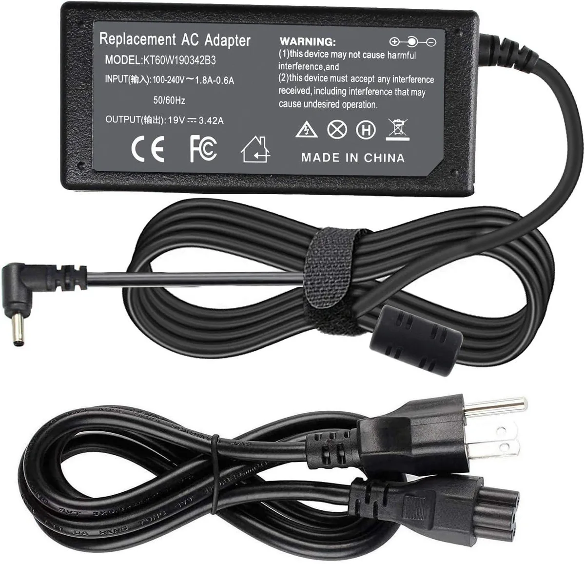 PISKEKAT PISKEKAT N15Q8 65W 45W laptop charger 3.0*1.1mm — product photo