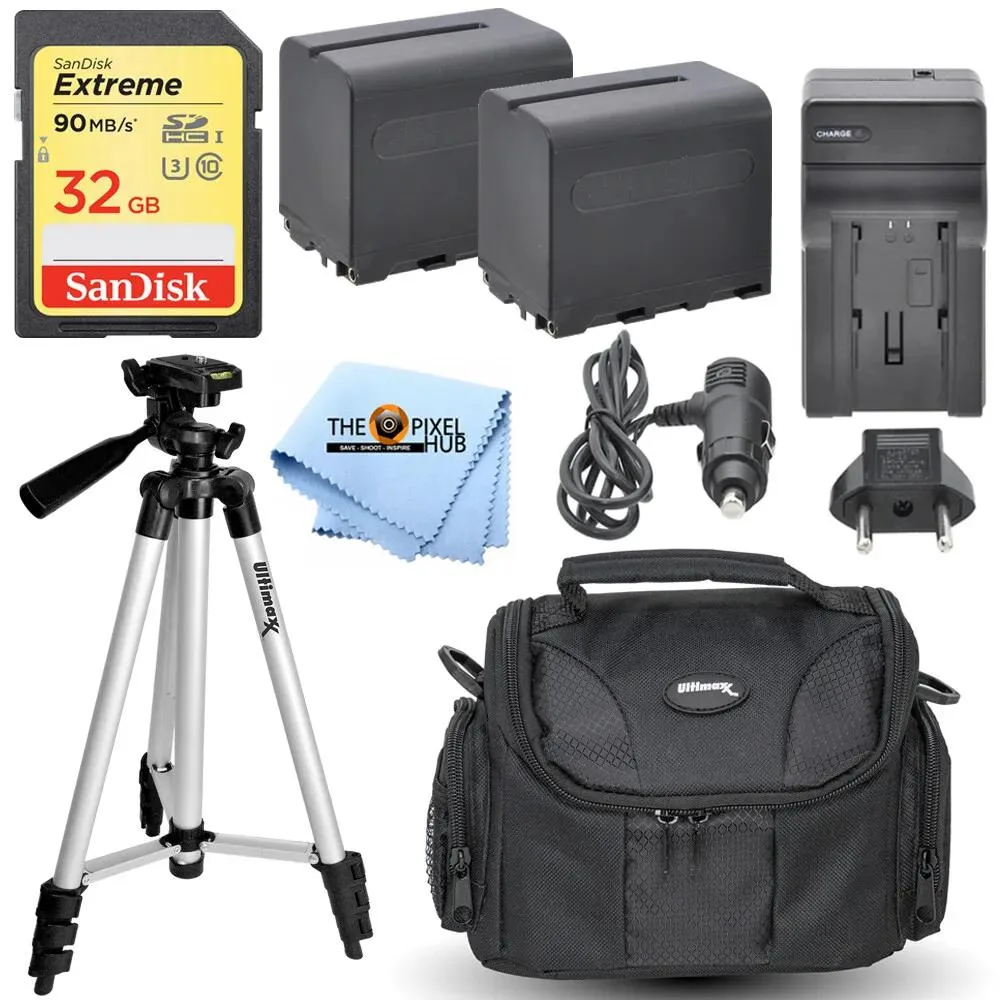 Ultimaxx Ultimaxx Accessory Bundle for Sony MC2500 FDR-AX1 a6400 a7 III a7R III IV NX100 a77 — product photo