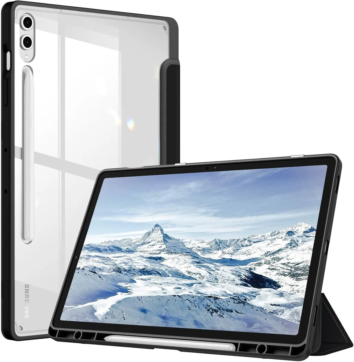 Kootion Kootion SM-X820/X826B/X828U laptop case for 12.4 inch Galaxy Tab S10+ S9 FE+ S9+ 2024 2023 — product photo