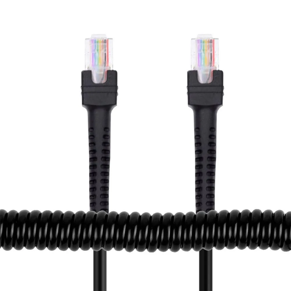 LORDWORLD LORDWORLD Cat6 Coiled RJ45 Cable 40cm to 100cm — product photo