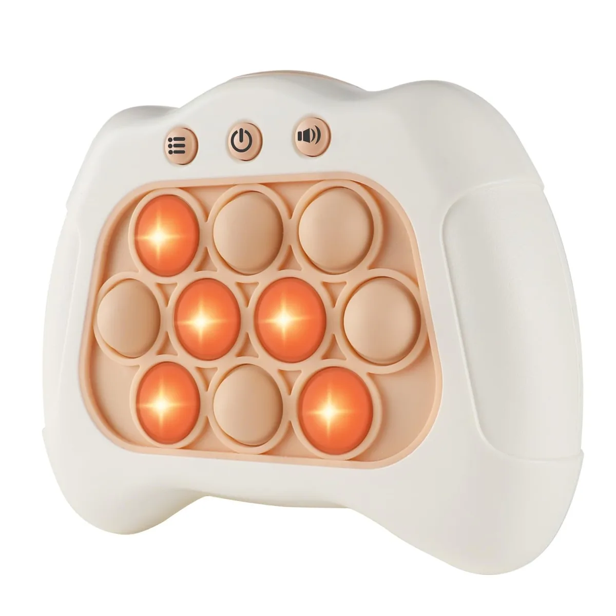 Intoypad Handheld Speed Push Pop Game White 30 levels — product photo