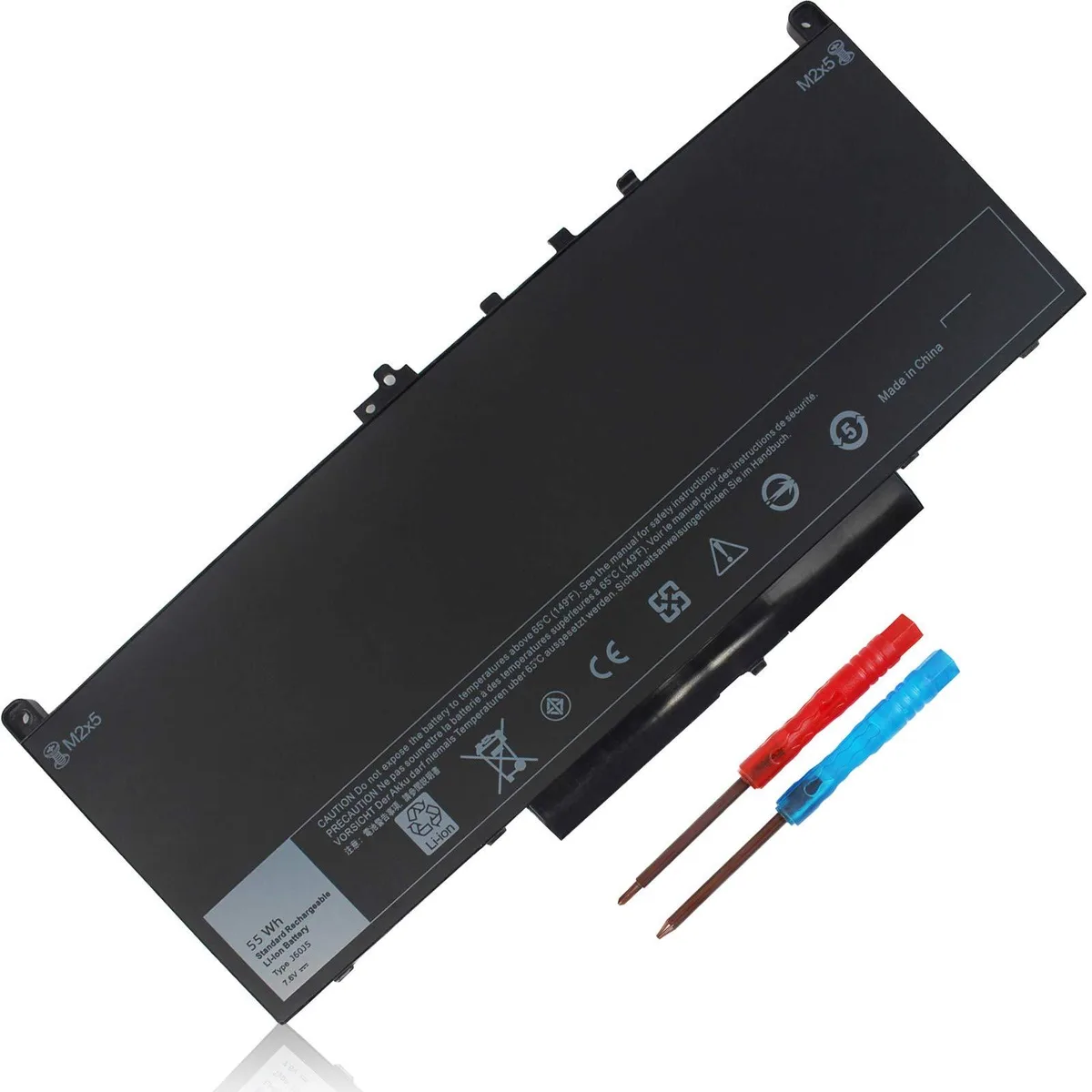 LXHY LXHY J60J5 7.6V 55Wh laptop battery — product photo