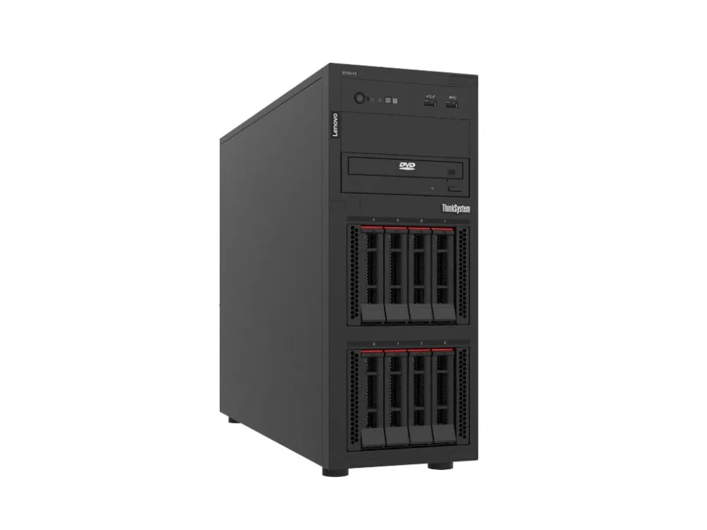 Lenovo Lenovo 7DCEA04VNA ThinkSystem ST250 V3 Xeon 6333P 3.1 GHz 16 GB rack server — product photo