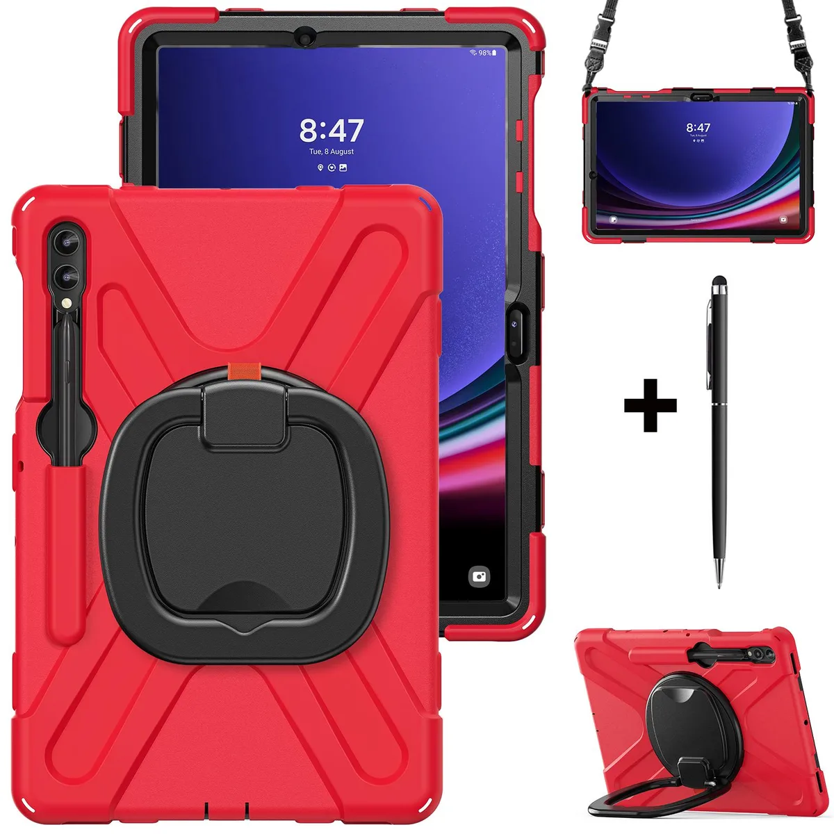 Werleo Werleo SM-X810/SM-X816B/SM-X818U laptop case Red — product photo
