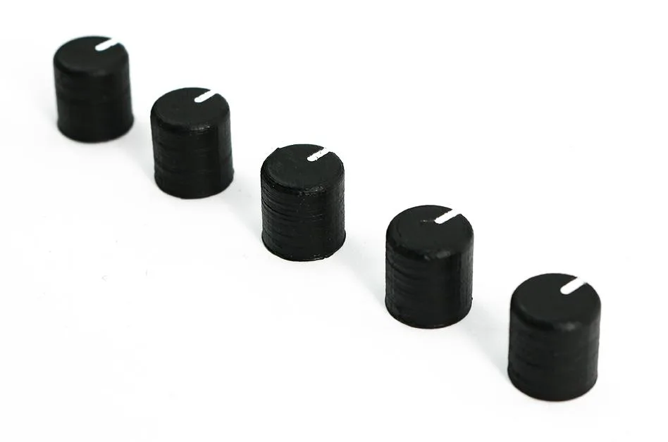 1 Factory Radio 1 Factory Radio Knob Kit 638-VWKK01 2003-2009 VW Golf Jetta Passat — product photo