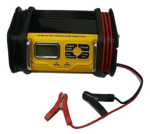 BatteryJack inc. BatteryJack inc. Tank Brand 2A 5A 10A 20A 50A Engine Start Battery Charger — product photo