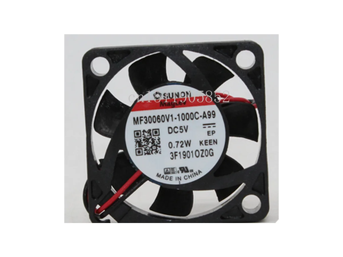 Fans Fans MF30060V1-1000C-A99 5V 0.72W 30x30x6mm 2-wire case fan — product photo