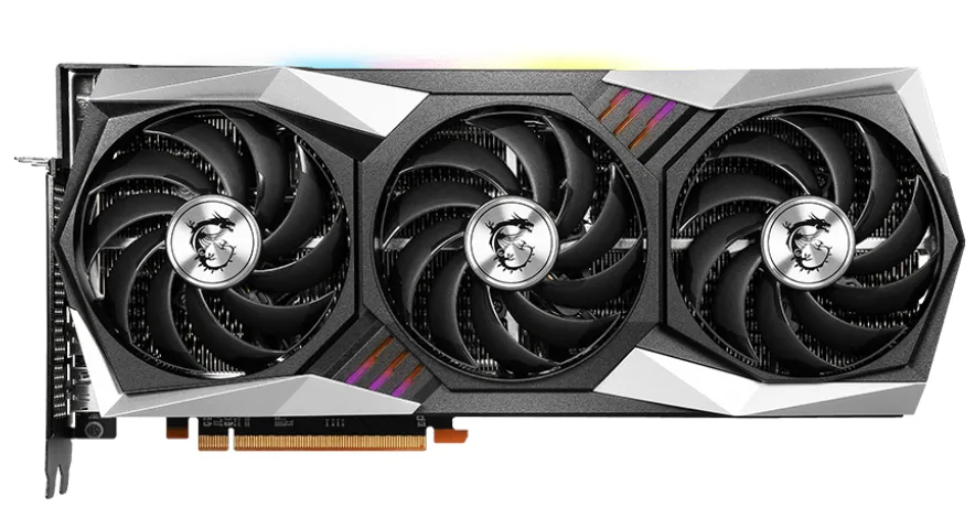MSI MSI RX 6800 XT Gaming Z Trio 16G graphics card — product photo