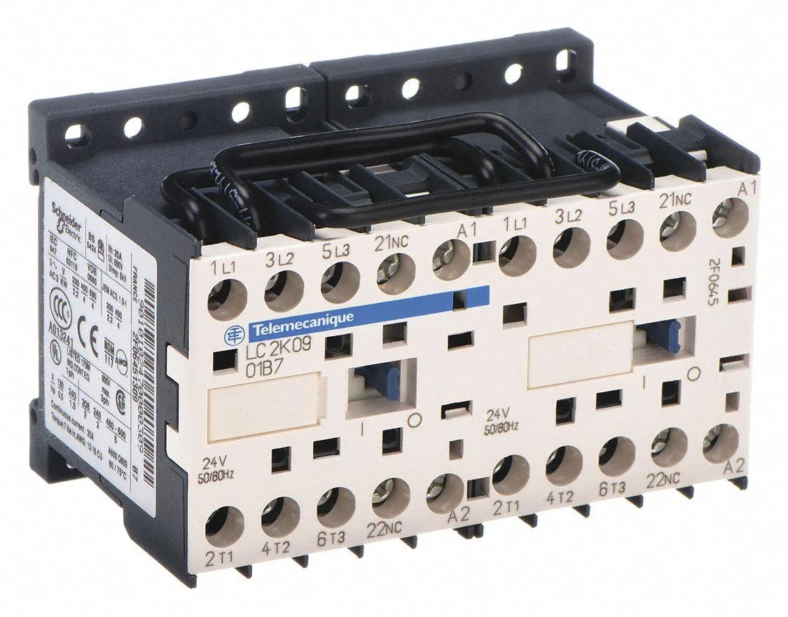 Schneider Electric Schneider Electric LC2K0901B7 IEC Miniature Magnetic Contactor 1NC 24V AC — product photo