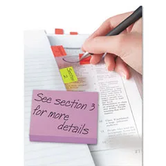 3M 3M 680BB2 Standard Tape Flags Bright Blue 100 Flags per Dispenser — product photo